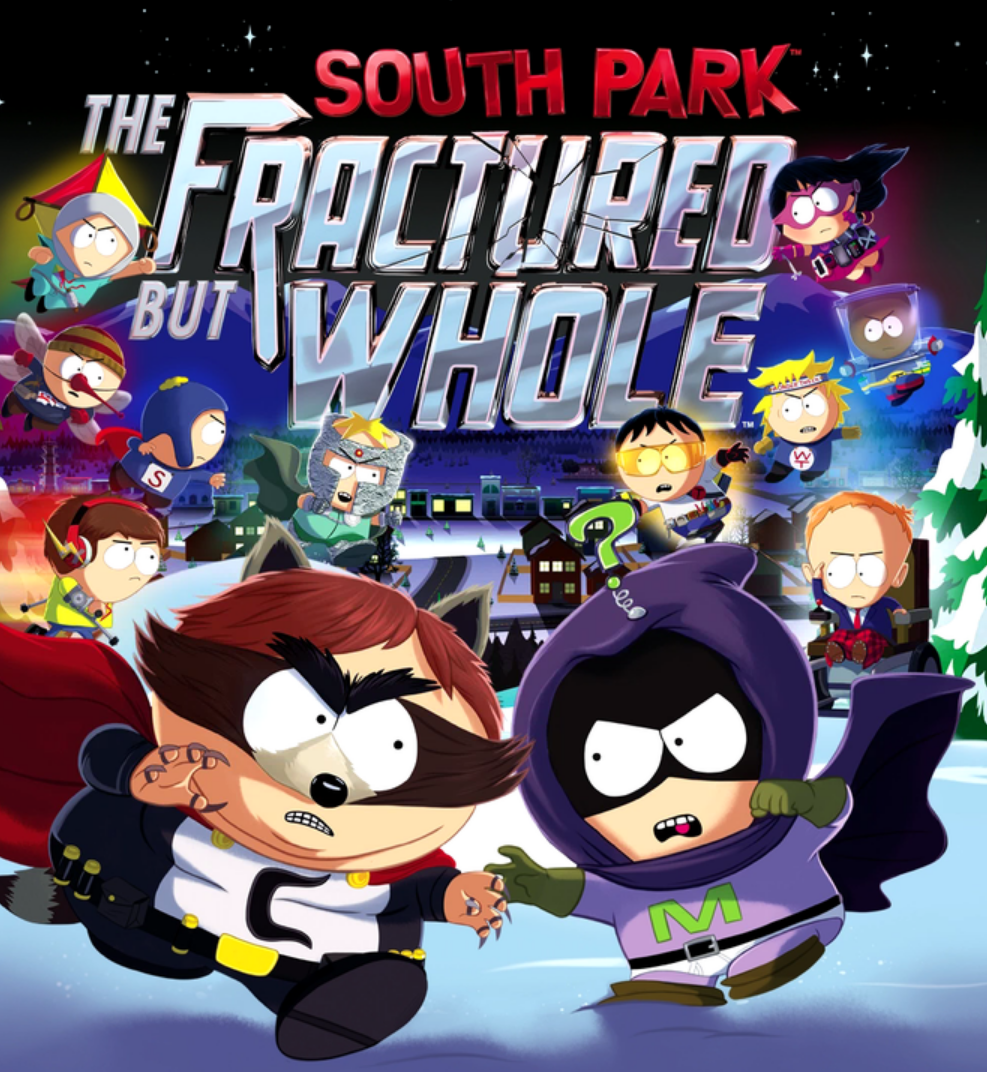 Box art from South Park: The Fractured But Whole